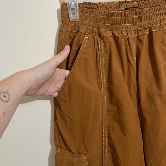 BDG Urban Outfitters Brown Cargo Pants Toggle Cuff Muti Pocket Size: S - Picture 6 of 7